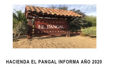 Hacienda El Pangal Informa – Noviembre 2020